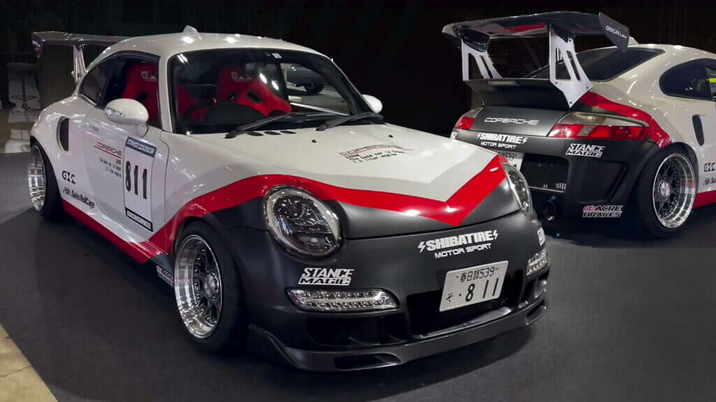 Daihatsu Copen Transforms Into A Mini-Me Porsche 911 Racecar