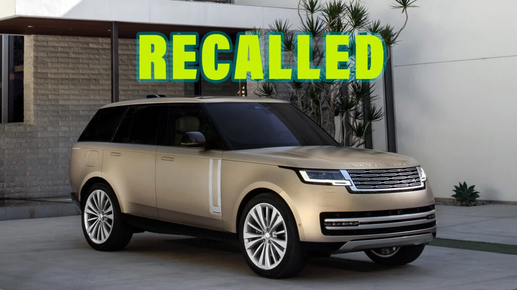 The New Range Rover Could Spew Engine Oil Onto The Road