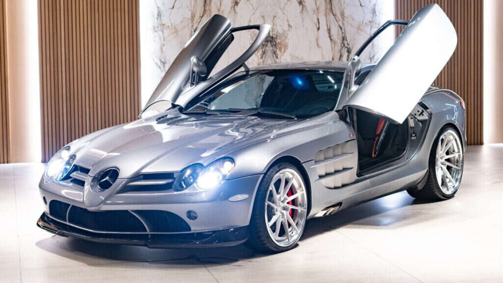 Michael Jordan’s Mercedes-Benz SLR 722 Hits The Market With A $650k Price Tag