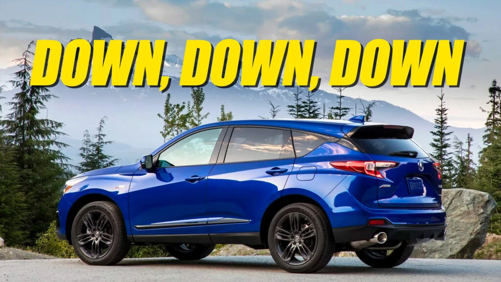 Sales Of All Acura Models Are Plummeting This Year, Except For One