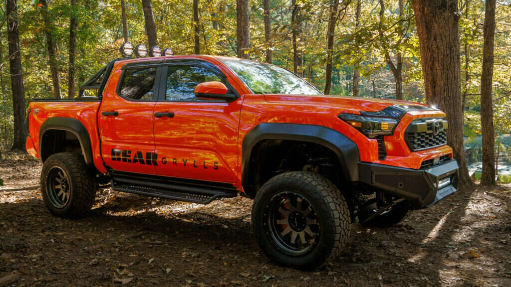 Bear Grylls And RealTruck Unveil SEMA-ified Toyota Tacoma And Ford F-150