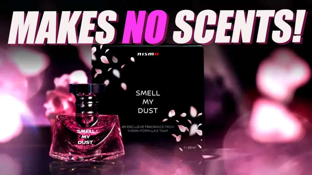 Nissan’s ‘Smell My Dust’ Perfume Mixes Cherry Blossoms With Burnt Rubber