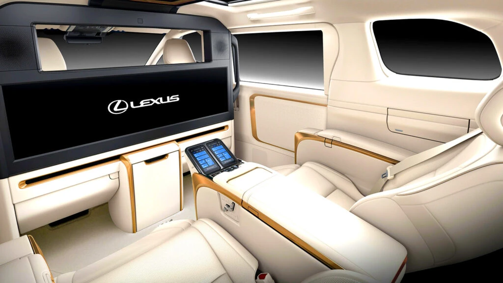 You’ve Never Been Spoiled Like This In A Lexus Back Seat Before