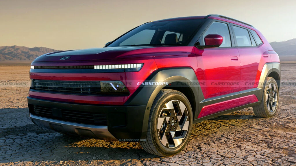 Hyundai’s 2027 Kona Drops The Pixel Quirks For A Boxier Look