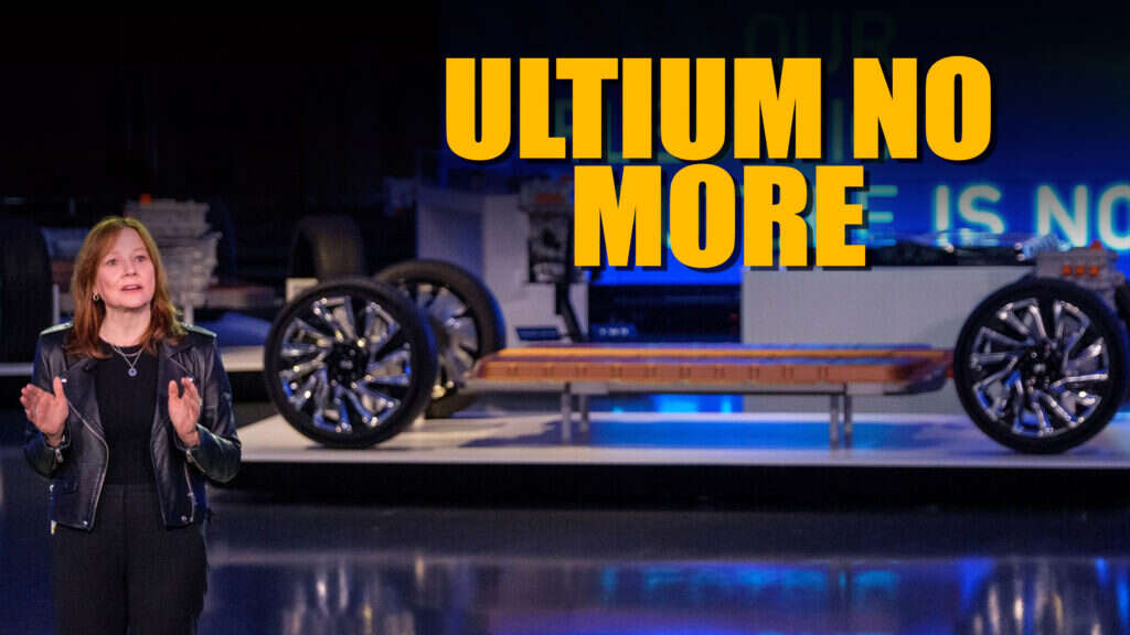 Bye Bye Ultium: GM Drops Widely Advertized Branding As It Chases EV Profitability