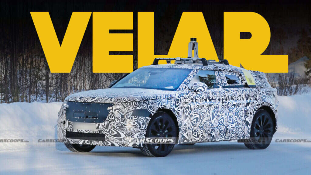 2027 Range Rover Velar EV Is Coming For The Macan Electric