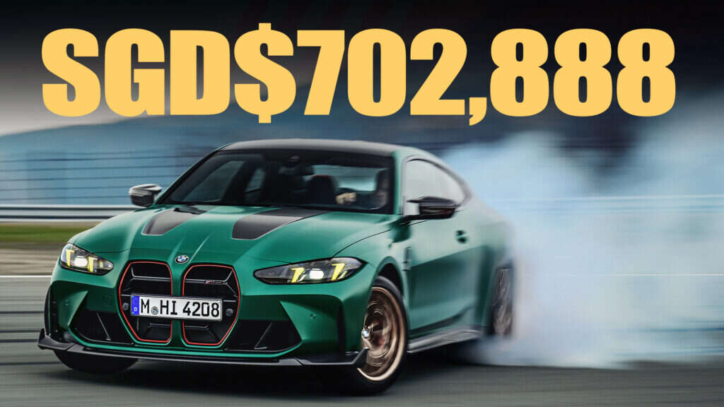 The BMW M4 CS Starts At Over $520,000 In Singapore