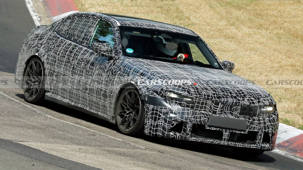 Next BMW M3 Hits The Track With ICE-Power And A Bold New Look