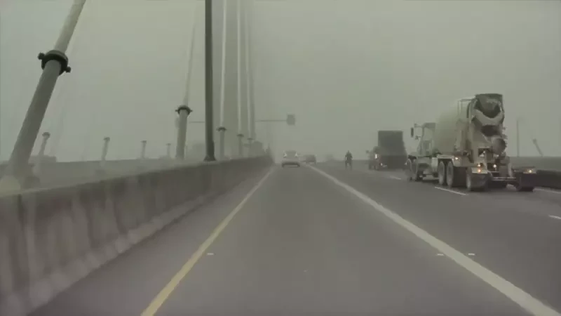 Watch Canadian Man Dodge A Cement Mixer And Live To Tell The Tale