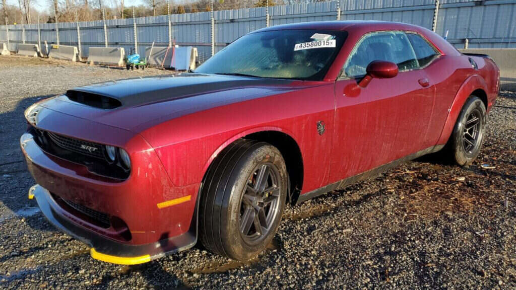 Brand New Dodge Demon 170 Flooded Down The Drain