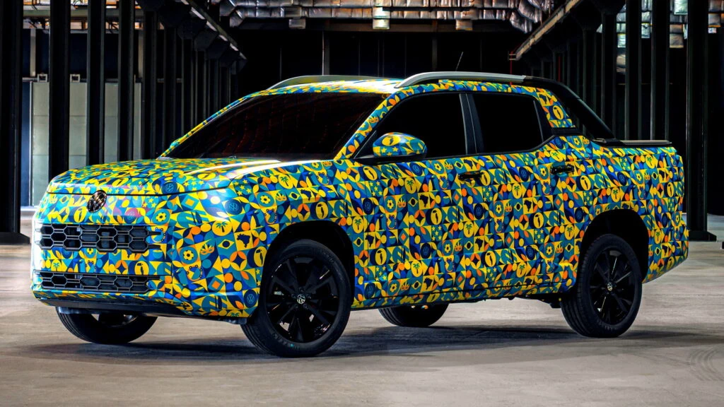 VW’s New Small Pickup Looks Like A Crossover With A Bed