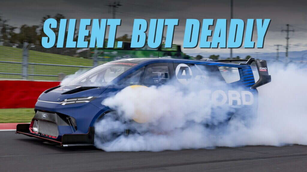 Watch Ford’s 1,400-HP SuperVan 4.2 Smoke A Lap Record Trailing Only F1 Cars