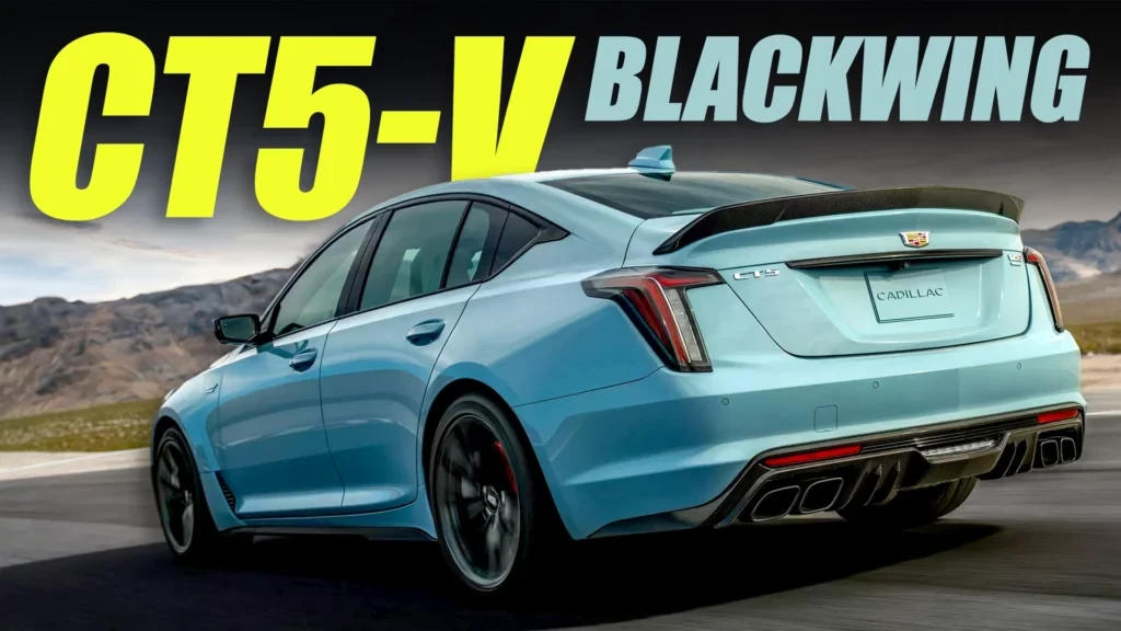 Cadillac CT5-V Blackwing Goes Full Attack Mode With Precision Package