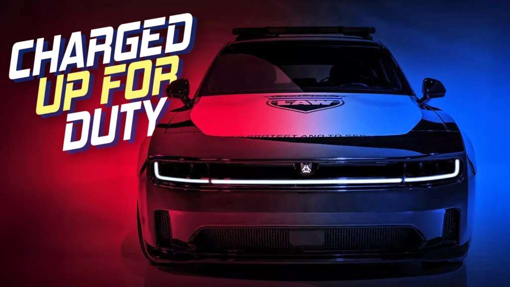 Dodge Charger EV Pursuit Ready To Protect, Serve, And Impress