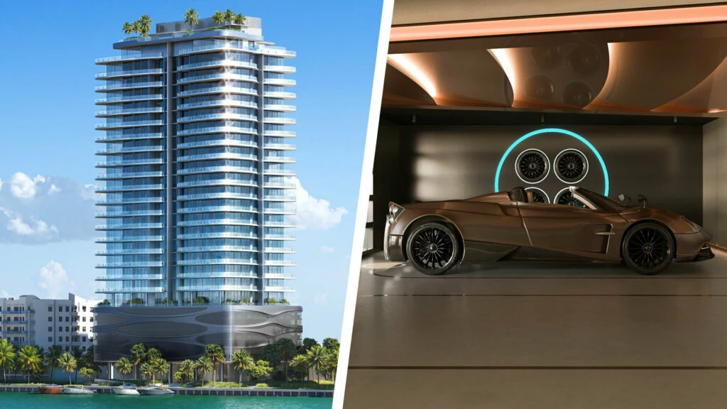 The Ultra-Lux Pagani Residences Will Have A Garage Inside A Garage