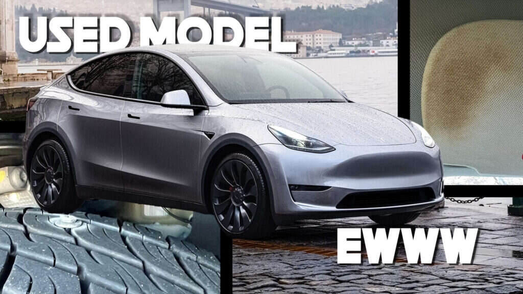 $1,000 Non-Refundable Deposit Later, Tesla Delivers ‘Gross’ Model Y With A Screw In The Tire