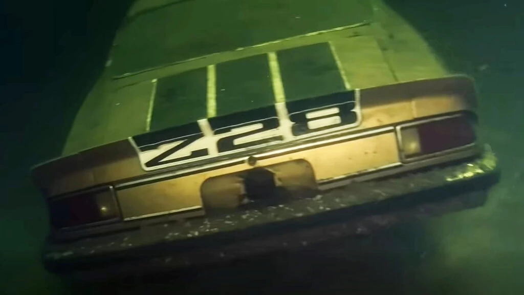 Lost A 1974 Camaro Z28 In Maine? Someone Found It 55 Feet Underwater