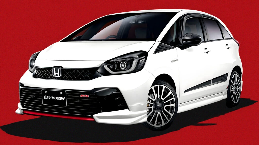 Mugen’s Sportier Honda Fit Borrows A Damper Trick From The Civic Type R