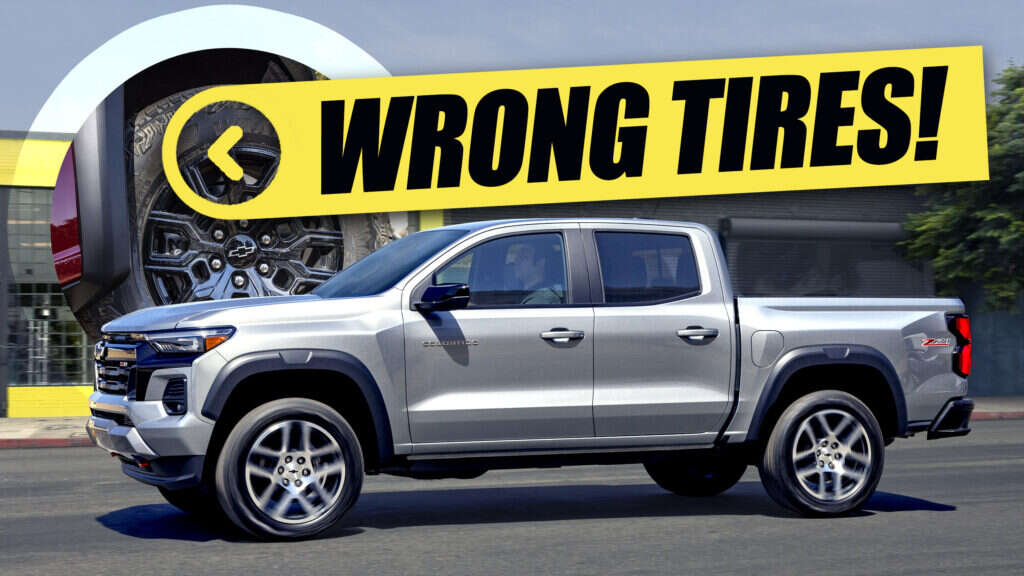 Some Chevy Colorado Trail Boss And Z71 Were Delivered With Mismatched Tires