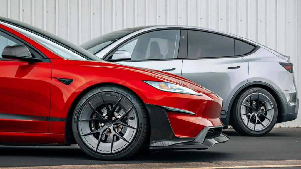 Tesla Tuner Dares You To Break Their New Wheels