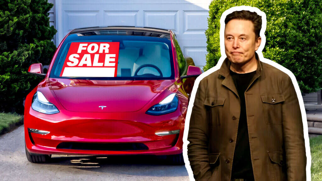 Tesla Owners Are Selling Their Cars In Record Numbers Over Musk’s Politics