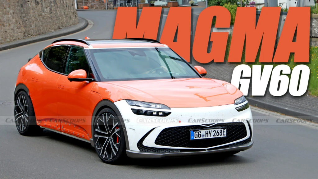 Genesis GV60 Magma Spied As A High-Performance Luxury EV