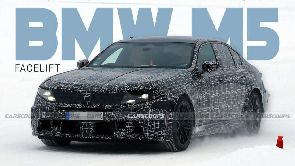 BMW M5 Getting A Neue Klasse Facelift