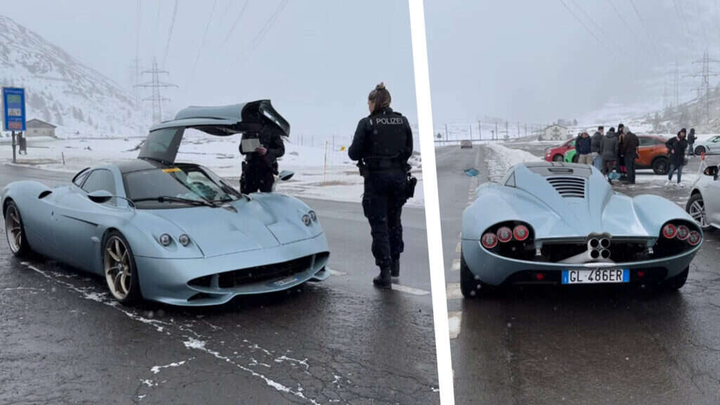 Pagani Huayra Codalunga Reportedly Impounded By The Police In Switzerland