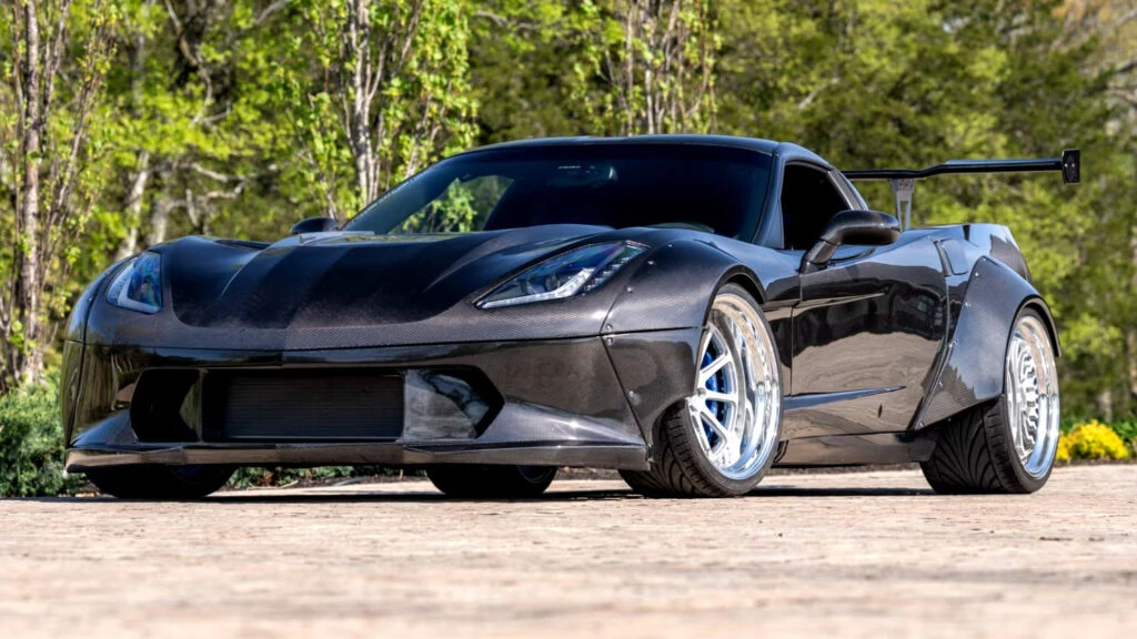 Chevy Made The C6 ZR1 Too Subtle, Black Manta Adds 14 Inches To Fix That