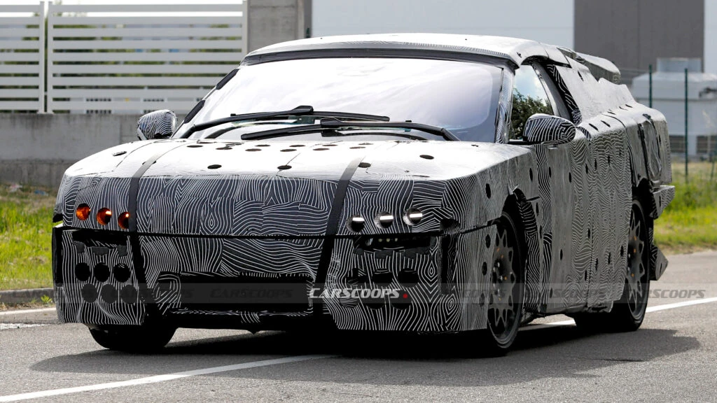 Ferrari’s New Luce EV Debuts In Days And It’s Still Disguised As A Shoebox