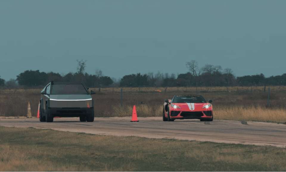 Hennessey’s Supercharged C8 Corvette Convertible H700 Goes Against The Cybertruck