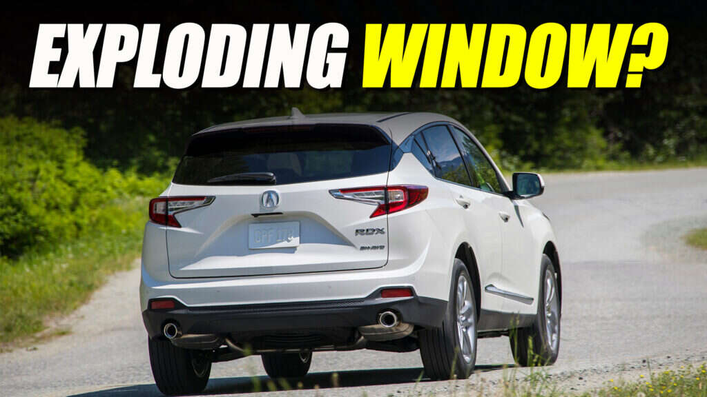 Lawsuit Claims Acura RDX Rear Window Can Shatter Without Warning