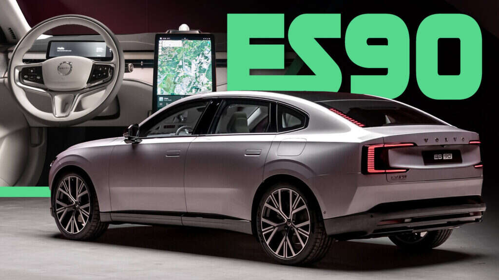 Volvo ES90 Takes On BMW i5 With More Style And 79 Extra Miles Of Range