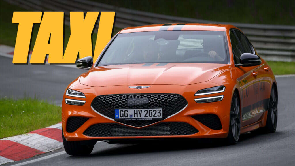 Genesis Offers Nürburgring Thrill Rides In A G70 Track Taxi