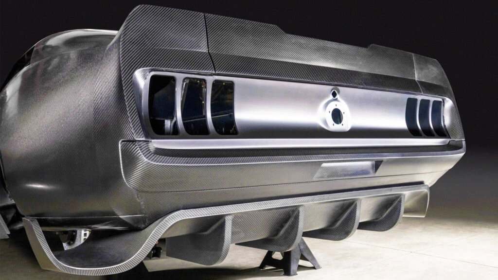 ’69 Mustang Gets Ripped Into A Carbon Monster With Zero Original Panels