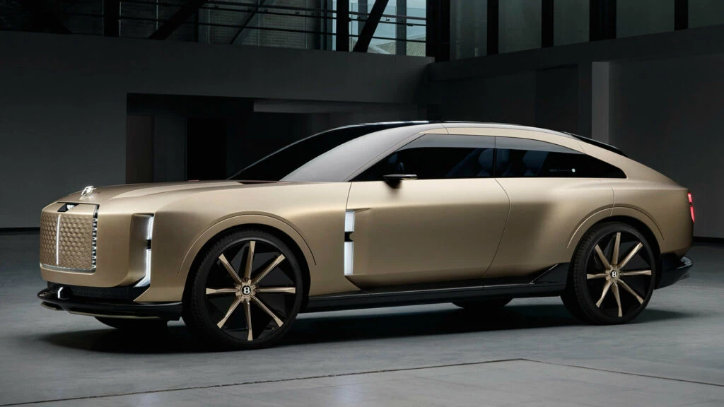 Bentley Previews First EV With An 3-Seat Ultra-Luxury Lifted Sedan
