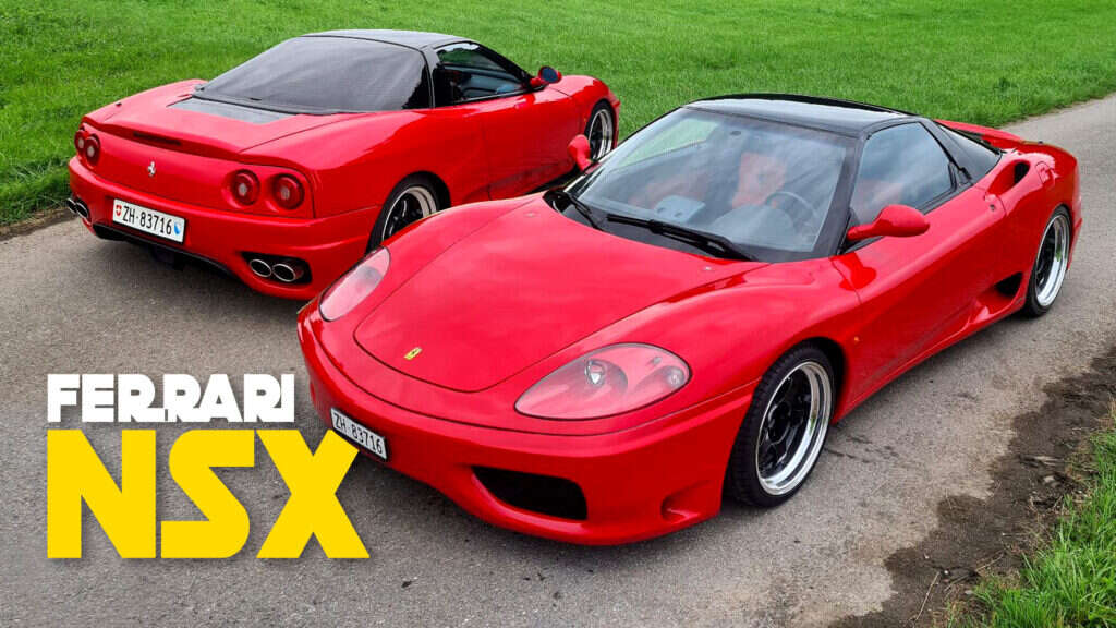 A Honda NSX Owner Took The ‘Poor Man’s Ferrari’ Title Way Too Literally