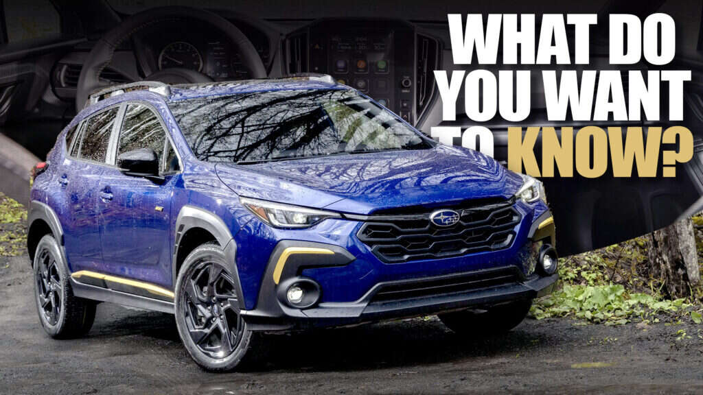 Ask Us Anything About The 2024 Subaru Crosstrek Sport