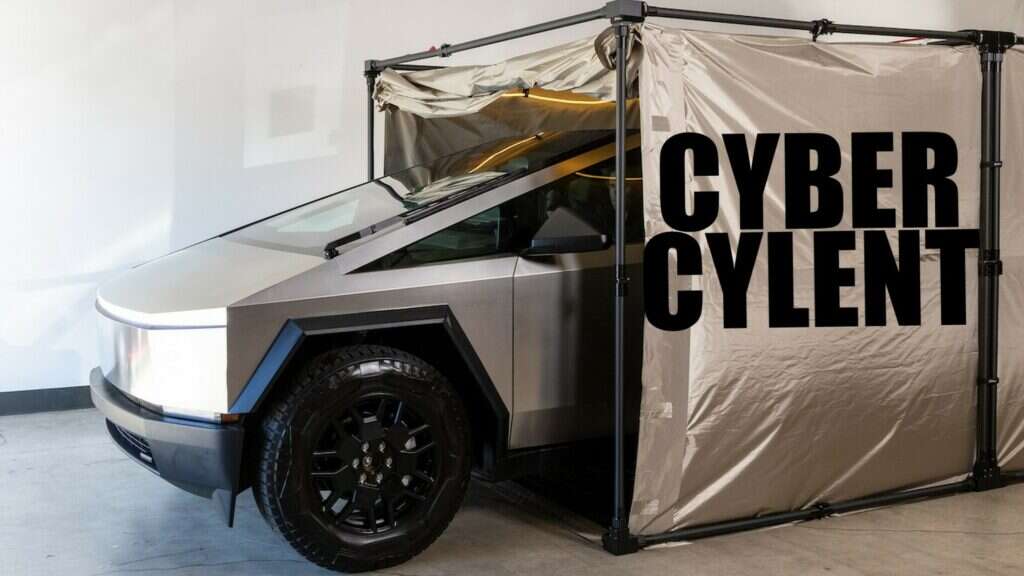 Prepping For Doomsday? This Faraday Cage Tent Protects Your Cybertruck From EMPs