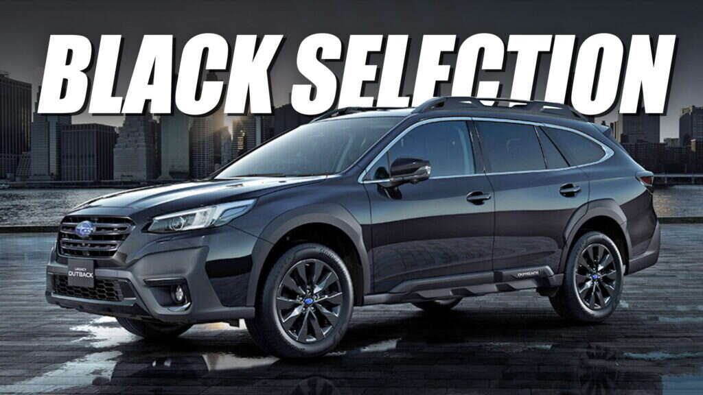 Subaru Outback Black Selection Is A Dark-Themed Anniversary Special For Japan