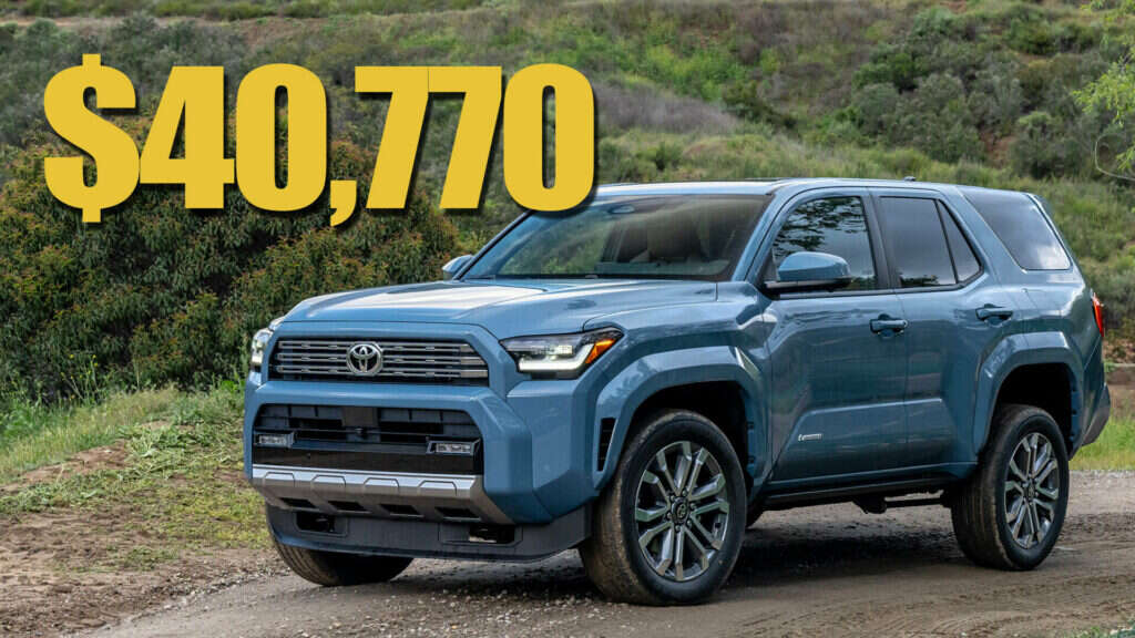 2025 Toyota 4Runner Starts Under $41,000, Tops Out At $66,900