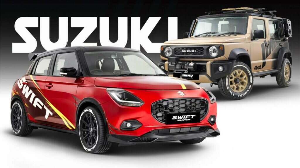 Suzuki Unveils Sporty Swift And Adventurous Jimny Concepts In India