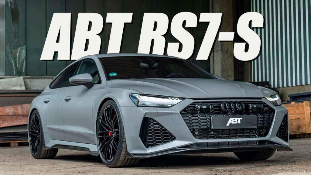 ABT’s Audi RS7-S Is A 710-HP Business Suit Ready To Tackle Supercars