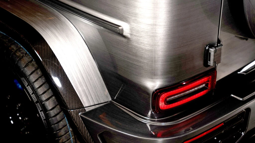 Mercedes G-Wagens Got Boring, So This One Wears Its Paint Like Stainless Steel