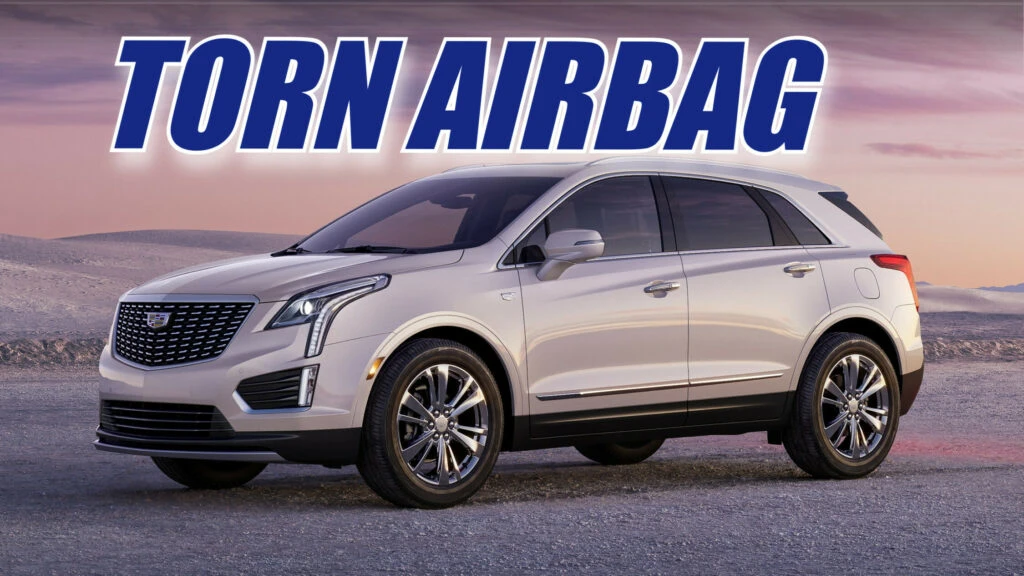 GM Issues Stop Sale, Recall On 74 Cadillac XT5s With Potentially Torn Airbags