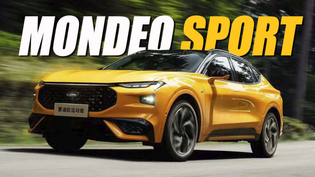 Ford Evos Crossover Becomes The Mondeo Sport In China And Goes Hybrid