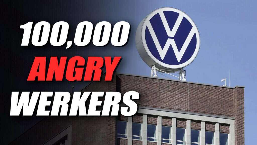 100,000 Volkswagen Workers At 9 Plants Took Part In Massive Strike Action