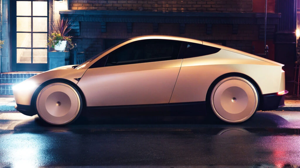 Tesla’s Cybercab Weighs 700 Pounds Less Than The Lightest Model 3
