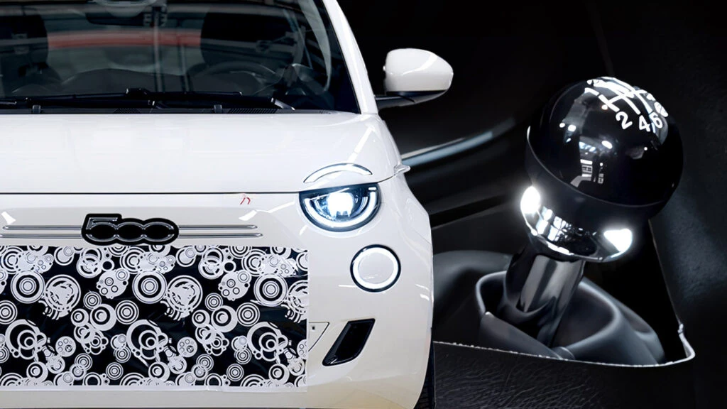 Fiat’s 500 Hybrid Lets You Shift Your Own Gears