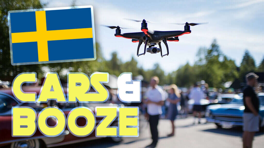 Man Fined $2,900 For Drunk-Piloting A Drone Over Car Show, A First In Sweden